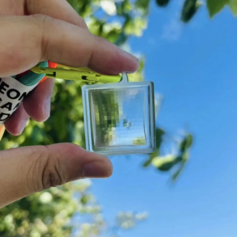 Minecraft Pixel Filter Aesthetic Keychain